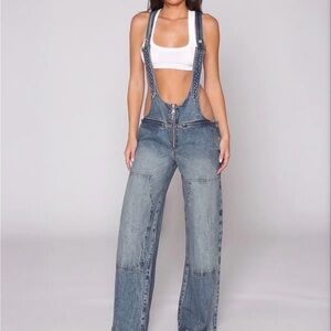 REVICE Blue Denim Women's Overalls